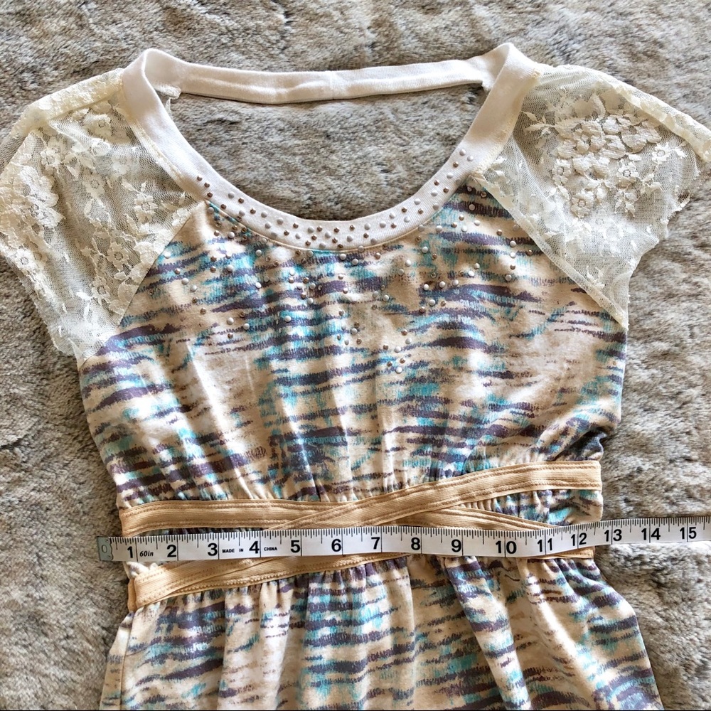 Free People lace back mini dress - Picture 7 of 8
